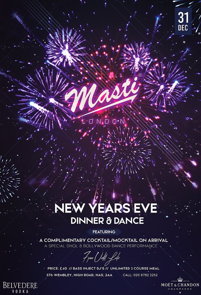 <a href="/mastilondon/">Masti</a> #MastiLondon 
📞 020 8782 2252 
🔗Facebook.com/MastiLondon
🔗Masti.London
🔗Instagram.com/MastiLondon
📍Wembley, HA0 2AA