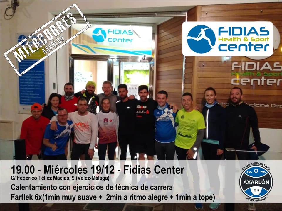 cdaxarlon's tweet photo. ¿Preparando las compras de Navidad? Pues haz un hueco mañana para #MiercorresConAxarlon. A las 19h en Fidias Center Vélez.
¡Nos toca Fartlek! Que sabemos que os gusta 🤣 https://t.co/7j04iOGFCg