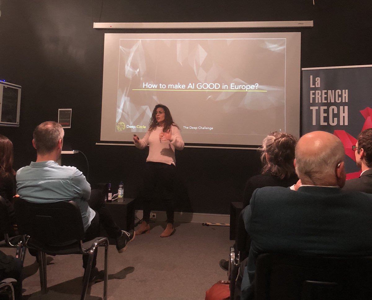 chloe ipert (@chloeipert) on Twitter photo Exalted to see <a href="/DeepCircle1/">Deep.Circle</a> on stage for <a href="/Frenchtechbrln/">French Tech Berlin</a> Christmas Party 🎅🏽🎄☃️
Check out the initiative & upcoming AI challenges
#AIForGood #SmarterCitiesWithAI Exalted to see <a href="/DeepCircle1/">Deep.Circle</a> on stage for <a href="/Frenchtechbrln/">French Tech Berlin</a> Christmas Party 🎅🏽🎄☃️
Check out the initiative & upcoming AI challenges
#AIForGood #SmarterCitiesWithAI
