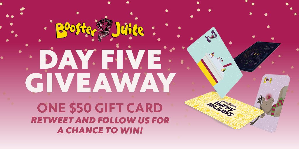 Booster Juice on Twitter "We’re on our fifth day of