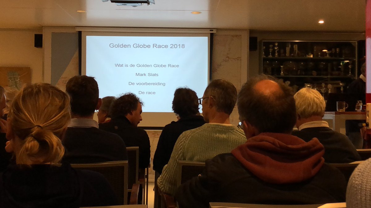 Anya_matters's tweet photo. Lezing Dick Koopmans over @mark_slats en de Golden Globe Race 2018 #OceanHero #goldengloberace #sailing https://t.co/d33HkYWwJC