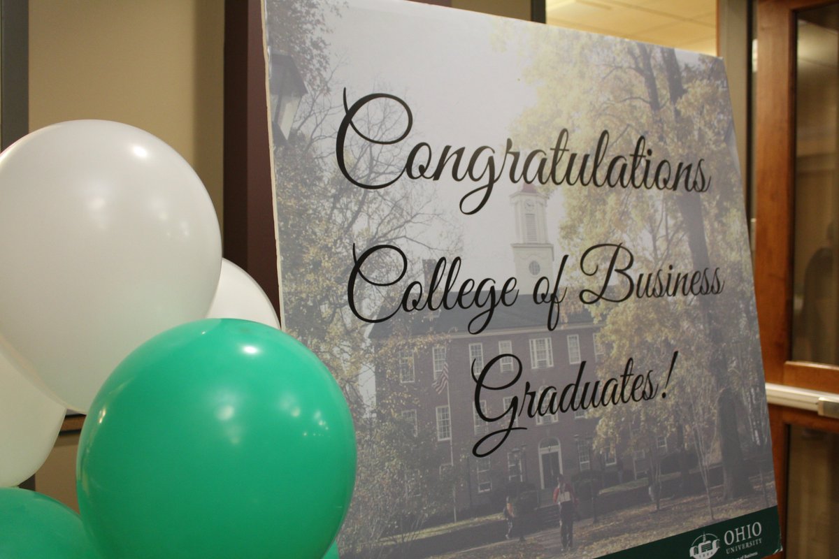 COBGradPrograms's tweet photo. Congratulations to all of our #BusinessBobcats who graduated this past weekend!🎓🎉😁 We know your future is bright! #OHIOFamily #OHIOBiz https://t.co/q38bmtx0Vi