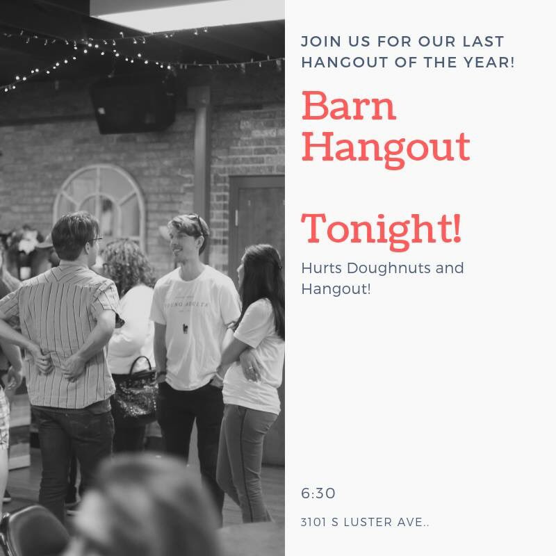 ETBarn's tweet image. Join us tonight for our last hangout before the new year!

We won’t be meeting again until January 8th after this evening!