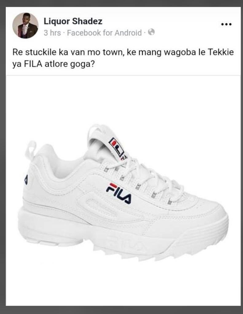 fila tekkie price