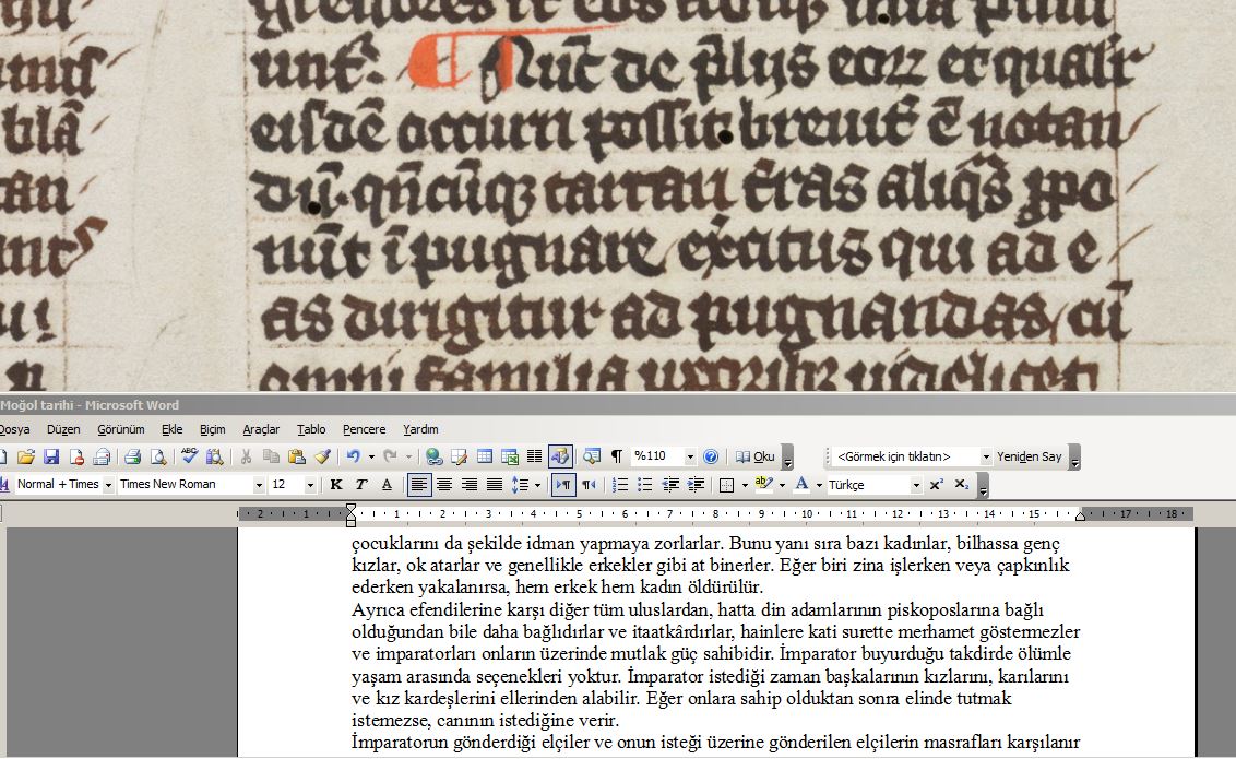 Ricoldus's tweet image. historia tartarorum. nihayet son folyo

#moğollar
#medievaltwitter