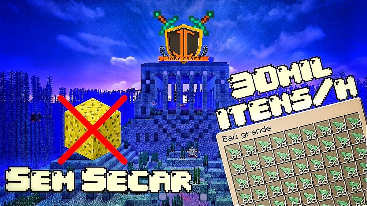 JobaCraft's tweet photo. Quer ter uma Farm de Guardian boladona, SEM ficar horas secando e quebrando o Templo?! Seus problemas acabaram! Criei a Farm de Guardian mais TOP de todas pra você. Se liga:

▶️https://t.co/AsKl5SatSM https://t.co/01MoFMZEYE