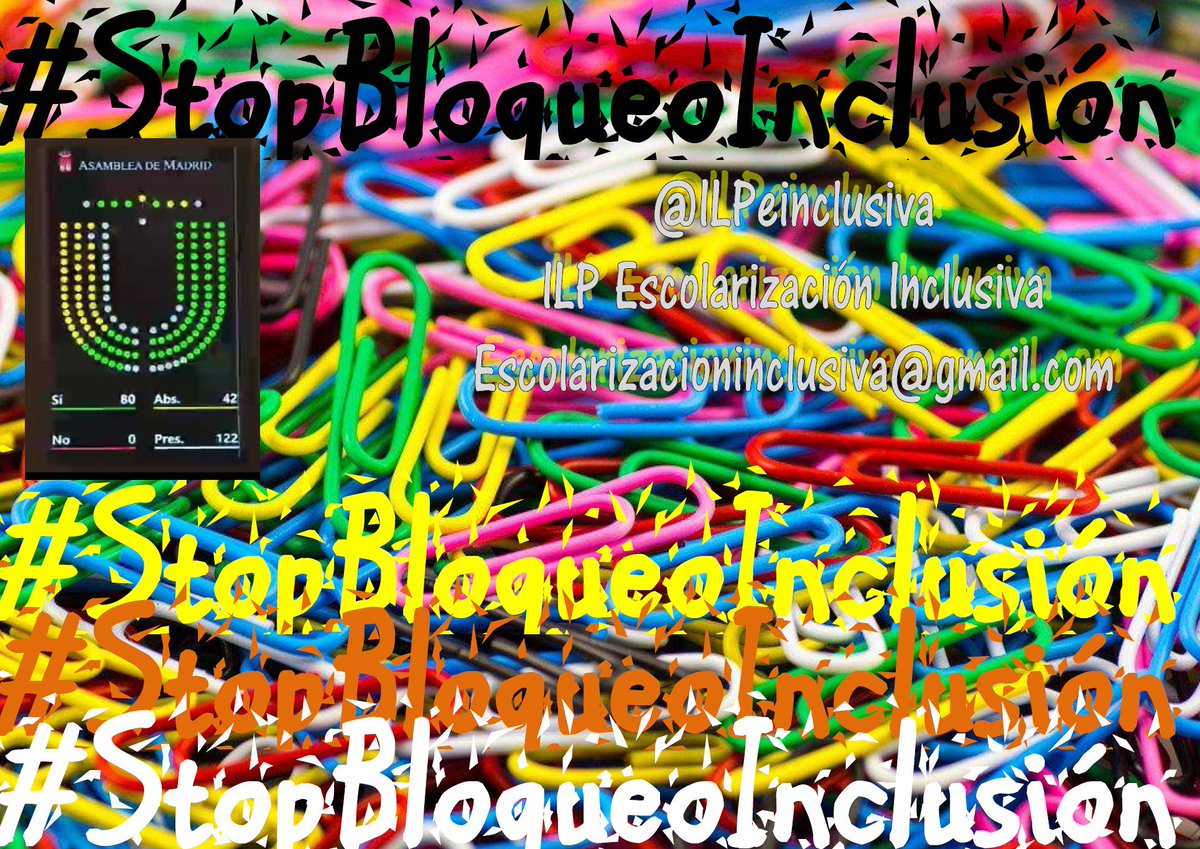 ILPeinclusiva's tweet photo. Es justo reconocer que el movimiento a favor de la inclusión va más allá del ámbito educativo y se manifiesta también con fuerza en otros sectores como el laboral, salud, el de la participación social,..., Giné
#AsambleaMadridInclusiva #EducaciónInclusivaYa
#StopBloqueoInclusión https://t.co/vozuhhJ9l5
