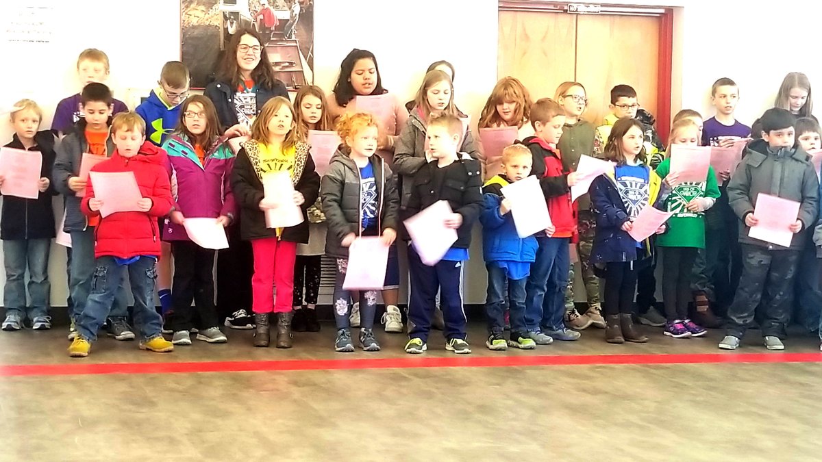 Thank you for singing Christmas carols to us today BGM Elementary! #christmas #carols #family #kids #school #manatts #excellence #humanpotential #singing