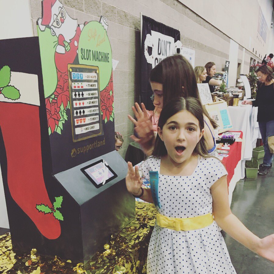 supportland's tweet image. Had a blast making a @Raspberry_Pi slot machine for @crafty_wonder! The joy of folks winning Supportland Merits to their fav local businesses was infectious 😊 #CommunityNotCompetition