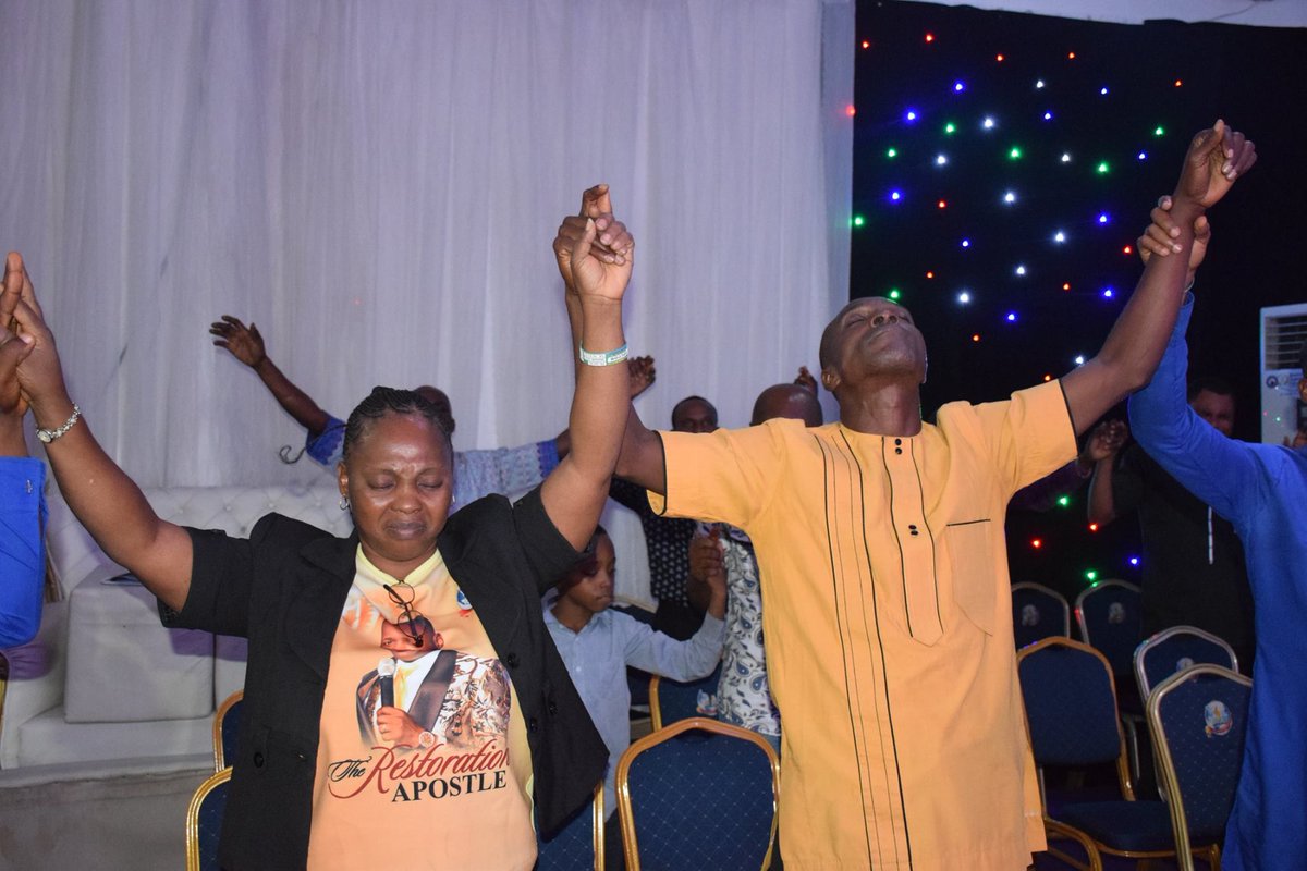 ofmlagos's tweet photo. I decree, Angels of this season visit you with good news, in the name of Jesus.
 #BibleStudiesSpecial
 #DecemberWithoutDisaster
 #TaggedFortified #OFMLagos
 #MonthoftheEndTime
 #GraceArena. https://t.co/0cdBuJTEOx