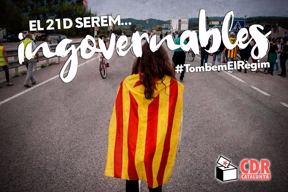 cdrsjd's tweet photo. #21D serem ingovernables https://t.co/oVe8Q4qIp0