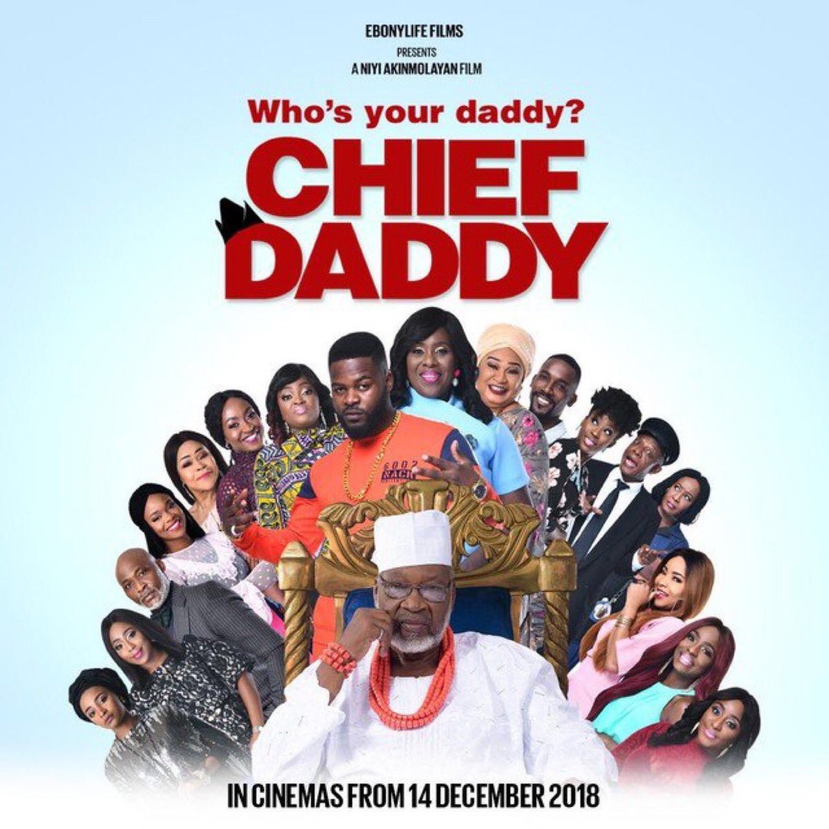 Auntyadaa's tweet image. Have you seen the movie chief daddy? Then you should know Chief daddy is giving out 1million Naira to one lucky person. All you have to do is click this link playtq.com answer the quiz correctly and #GetYourInheritance #ad