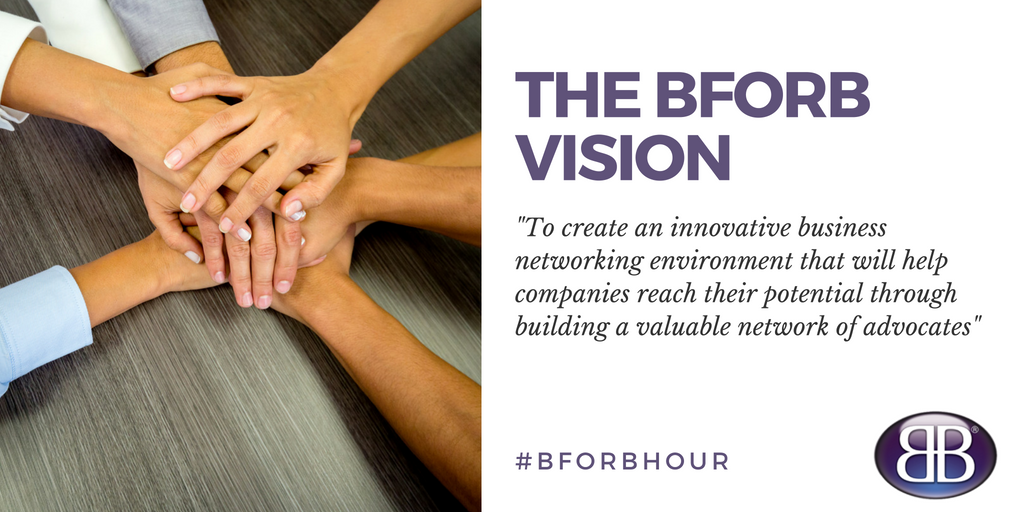 Delivering innovative and effective opportunities for members to build business relationships resulting in referrals.

Who do you think will fit in well in the #BforB family? #BforBHour