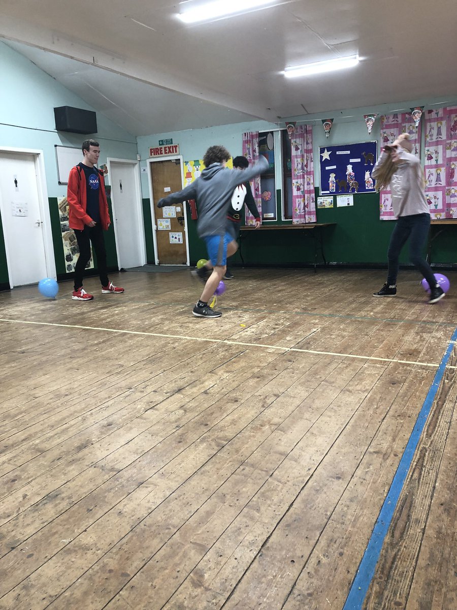 WhiteCobraESU's tweet photo. Party is underway- no broken ankles yet #ouch @sh_explorers https://t.co/6GSXV9wCl4