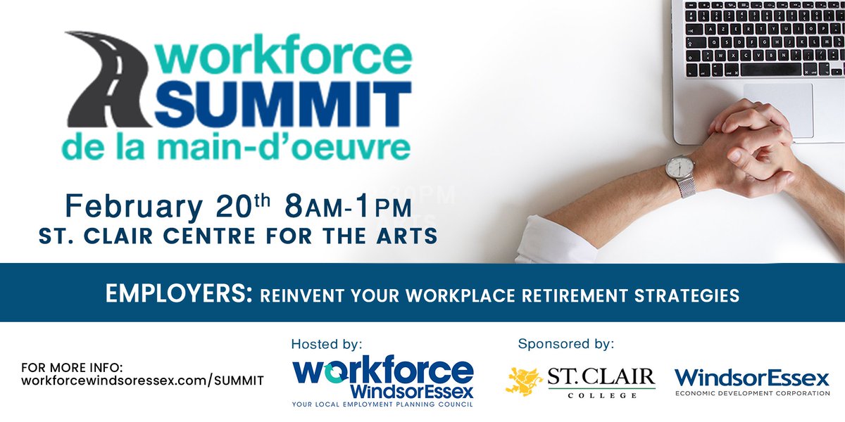 WorkforceWE's tweet photo. Registration is Now Open! 
Workforce Summit: Redefining Retirement
Employers- this Workforce Summit is for you! This Summit is an opportunity for you to Reinvent Your Workforce Retirement Strategies.
https://t.co/Un9nmoohx9 https://t.co/NytzKT5HIB