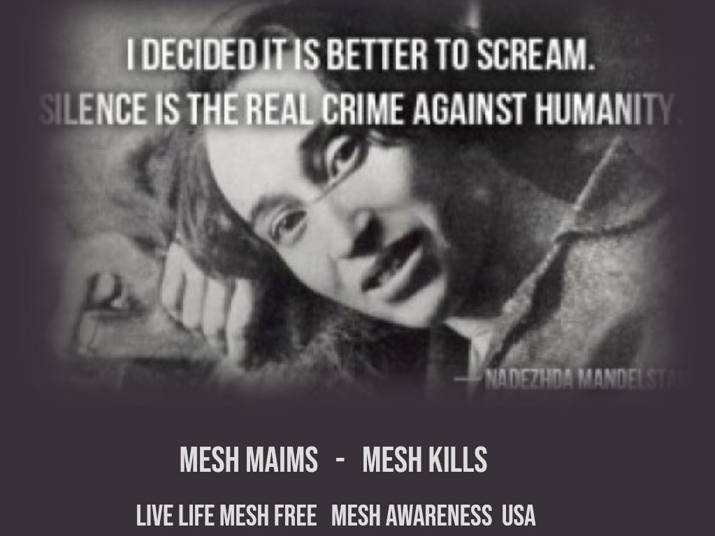 The Truths of the World wish to be known, but they won't force themselves upon you the way LIES will. #MeshMaims #MeshKill It's a piece of #Toxic #Plastic #Poison @WHO @bleedingedgedoc @ICIJorg #TestTheMesh Millions of Lives and the World sits silent A #CrimesAgainstHumanity