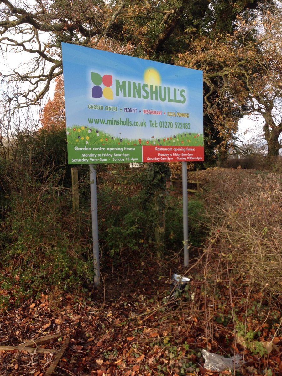 Did you know that we offer a full end to end process for printing &amp; signs? 

We visit site, measure up, create stunning designs, manufacture and then install your new signs for you. 

We make it all very easy, &amp; of course ensure that your business gets maximum exposure. #Cheshire