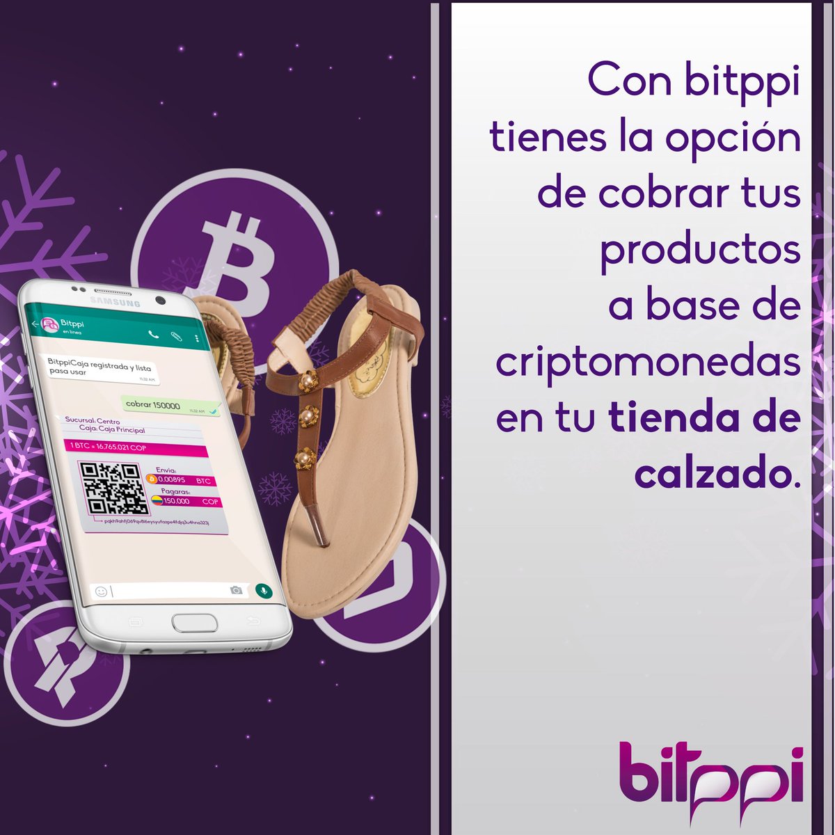 Bitppi's tweet image. 👠 En tu tienda de calzado, con Bitppi también podrás cobrar tus productos a base de criptomonedas. 👟

#Bitppi #cúcuta #calzado #tiendas #zapatos #sports #sale #shoes #zapatillas #tenis #par #sandalias #tiendavirtual #bolsos #out #ventas #adidas #puma #nike #lacoste #descuentos