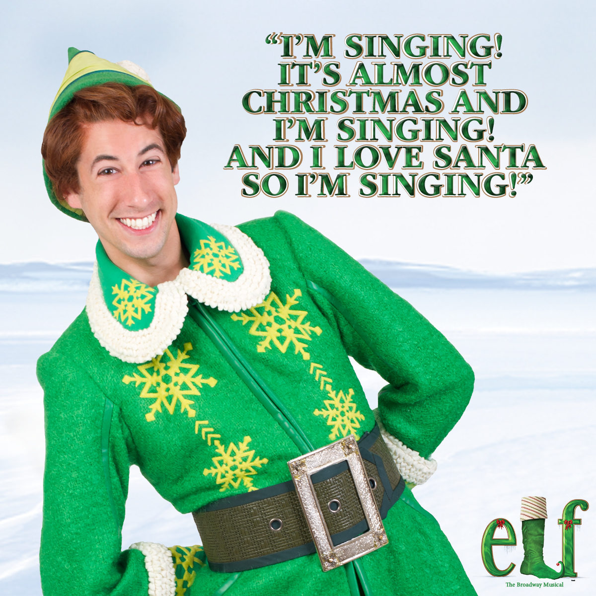 Did you know that today is "Answer The Telephone Like Buddy The Elf Day?!" Practice this line! "I’M SINGING! IT’S ALMOST CHRISTMAS AND I’M SINGING! AND I LOVE SANTA SO I’M SINGING!"