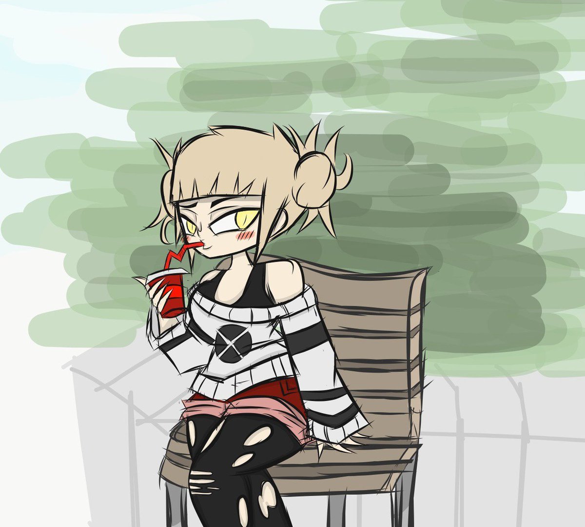 *sighs as is alone and horny*