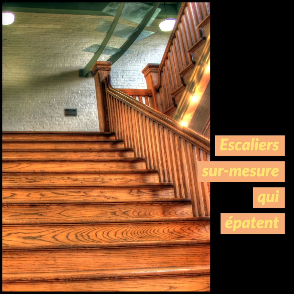 Puisqu'un escalier est généralement au coeur de la maison, il mérite un peu d'amour!