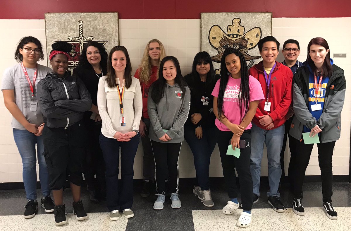 NGHS_Raiders's tweet photo. NGHS Dallas Promise Challenge Team! Ready to build leadership, communication and problem solving skills. They are the SOLUTION! #PromiseChallenge @DallasCoPromise #NGRaiderNation https://t.co/IgUYdX2Kpe