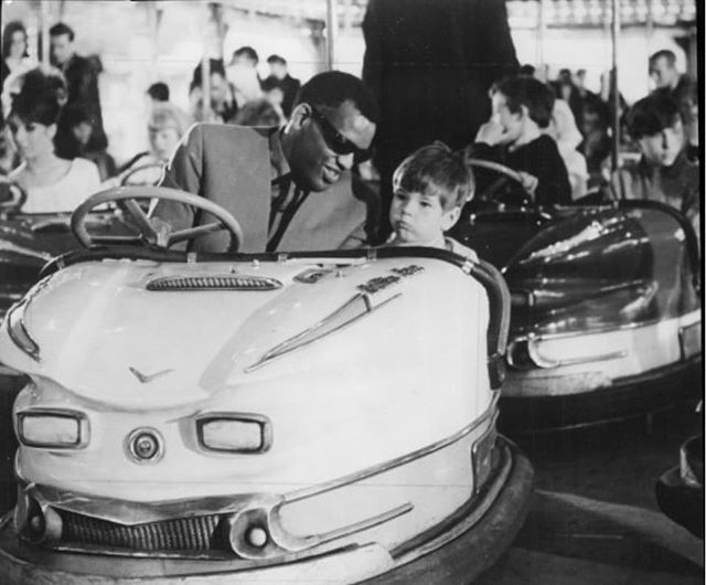 Ray Charles on the dodgems. It doesn't get better than this. #jameshuntersix #daptonerecords #raycharles #balladinblue #1964 #dodgems instagram.com/p/Briw1ucAISR/