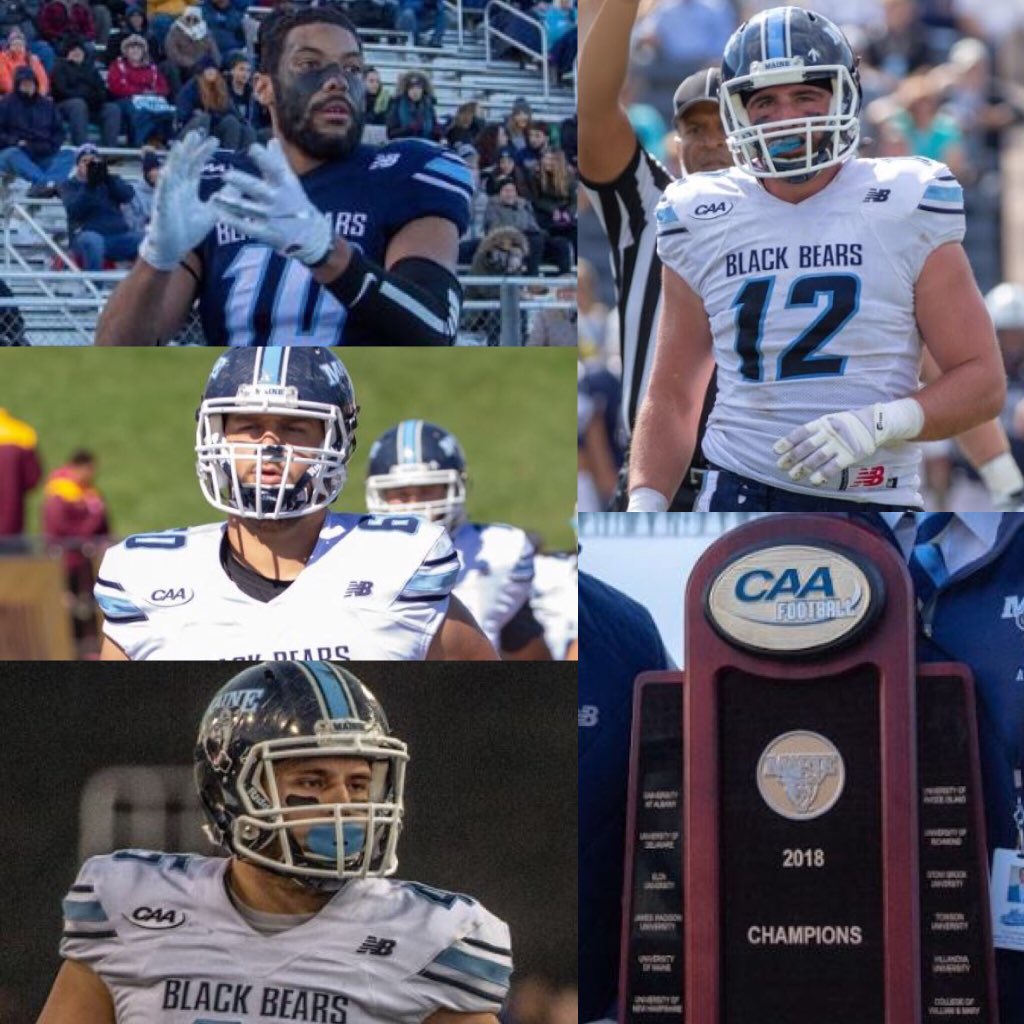 Now that our "NFL" length season is over, everyone owes these seniors a thanks for leading us to the best season in program history. Proud of you guys and where you took our offense and more importantly this <a href="/BlackBearsFB/">Maine Football</a> family. Now we gotta keep it rollin!#BlackBearNation
