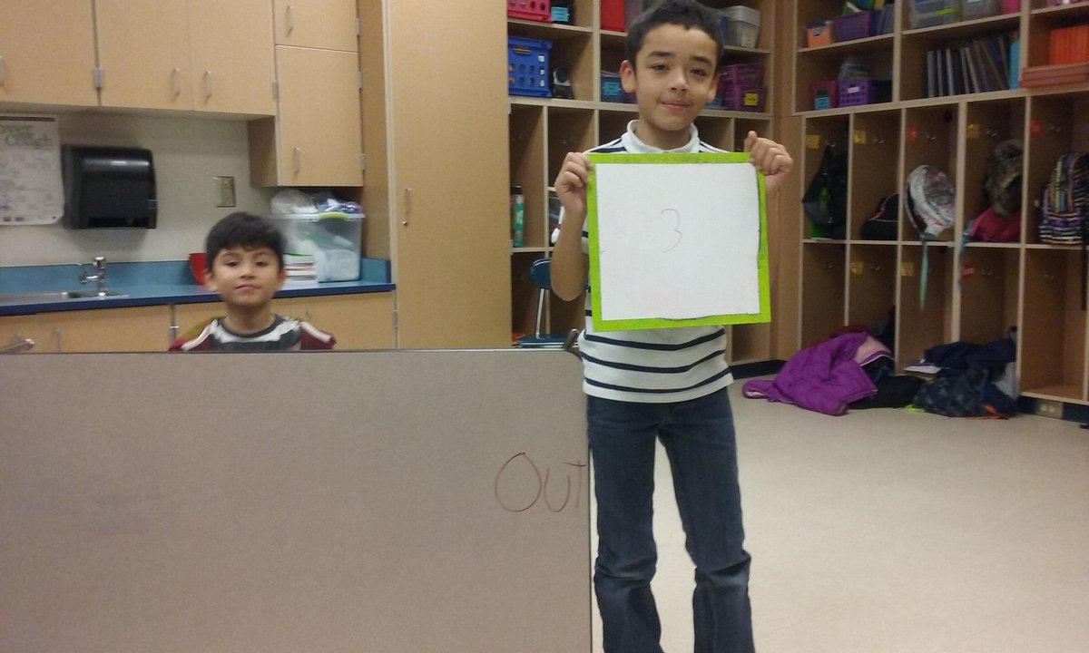 kmcmullenc's tweet photo. Doing a live in and out box to practice number patterns, multiplication and division today. #ItStartsWithUs @WakelonES https://t.co/HKmQPUnO3y