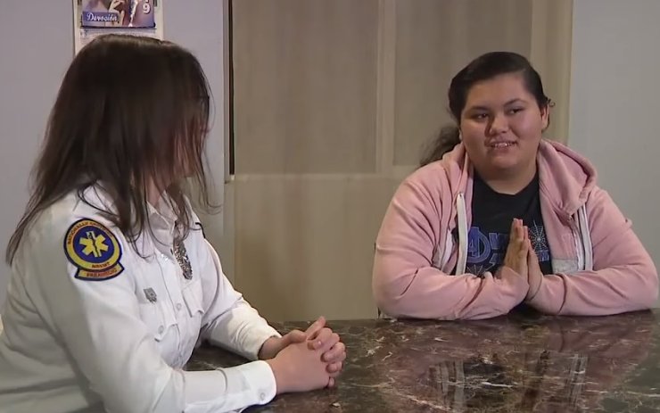 Earlier this year <a href="/PVASMedics/">PVAS Medics</a> Kaitlyn Green and Al Stevens helped save a 15 year-old girl's life after she suddenly went into cardiac arrest. Last night they visited her and her family and It was a very special reunion for everyone. youtu.be/O-J33YDMruE