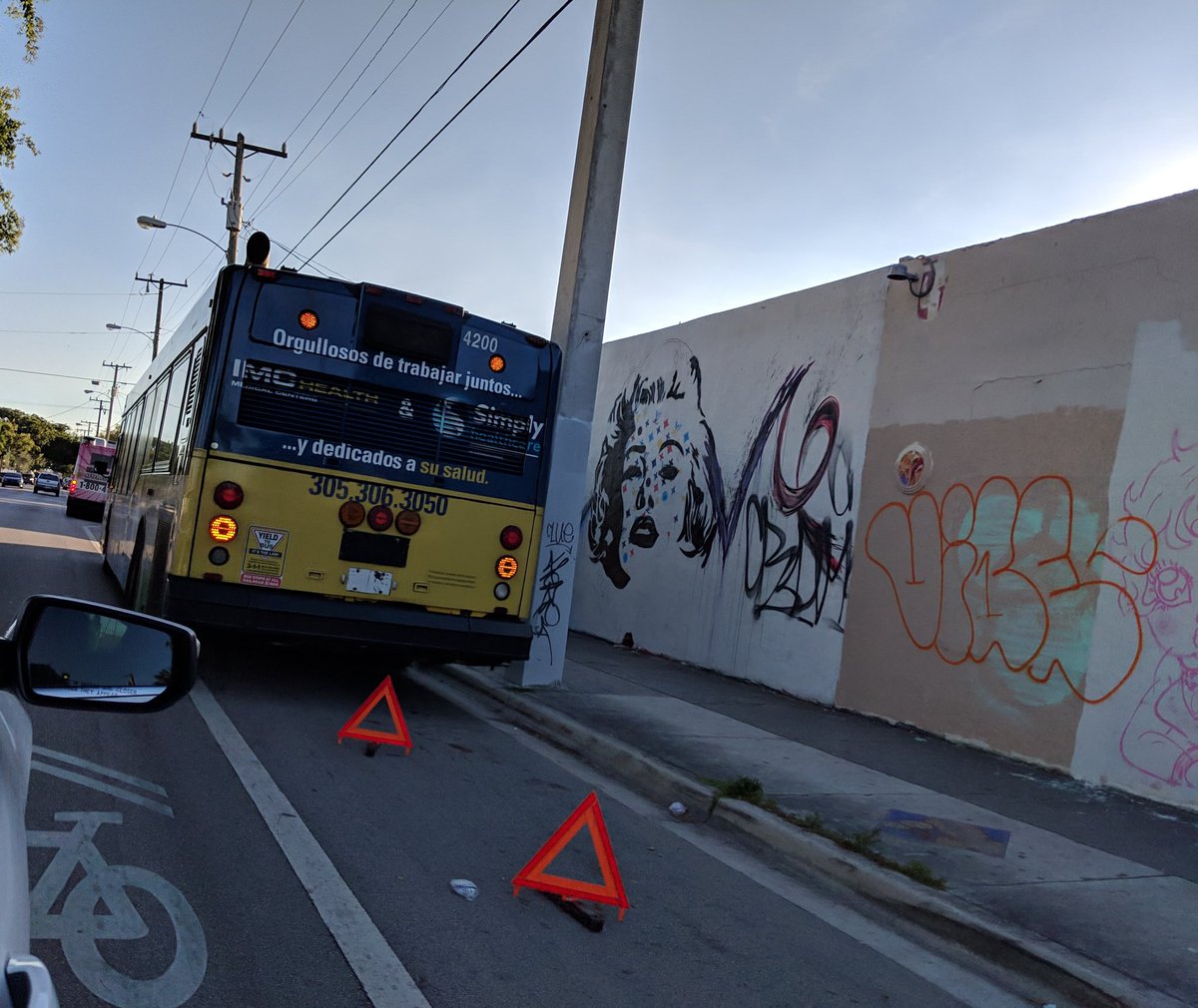 transitmiami's tweet photo. The state of #transit in #Miami.
#NotifyMiami https://t.co/OZBtwfk91E