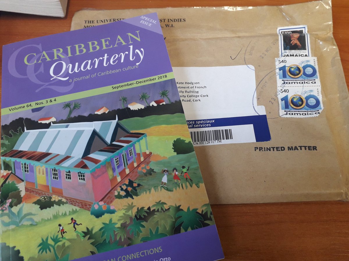 Exciting post from Jamaica! Irish-Caribbean Connections in print, including my article tracing 3 Franco-Irish signatories of a notorious pro-slavery letter during the #HaitianRevolution #CaribbeanStudies #haitianstudies tandfonline.com/toc/rcbq20/64/…