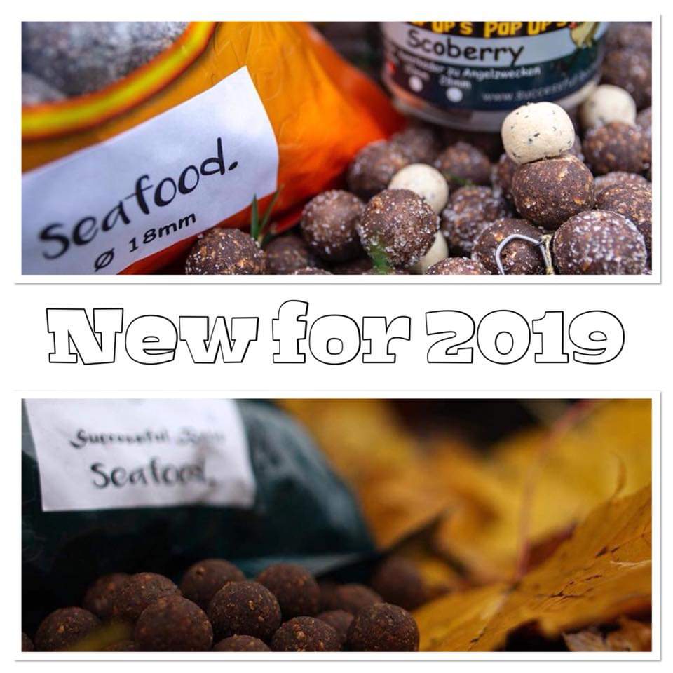 SuccessfulBait's tweet photo. "It's beginning to look a lot like Fishmas, everywhere I go. Take a look at Successful Baits &amp; go outfish your mates, even in the snow." New for 2019, #Successfulbaitsuk brings you 2 new baits, the first of which is #Seafood. #keepitsuccessful #carpfishing #carpy #fishing #carp https://t.co/8TgNlKdp4X