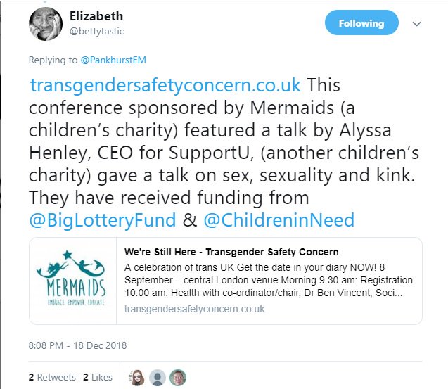 It has been brought to my attention by  @bettytastic that Mermaids may have some more interesting friends.  https://twitter.com/bettytastic/status/1075120711394607105