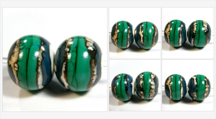 Covergirlbeads's tweet photo. Ivory, Green and Turquoise Southwest Beads #HandmadeLampworkBeads #HandmadeSeaGlass #etched Beach #handmadelampworkglassbeads #lampworkglassbeads #handmadeglassbeads @covergirlbeads 
https://t.co/PAkWBuNAWQ https://t.co/hUgGMckUdZ