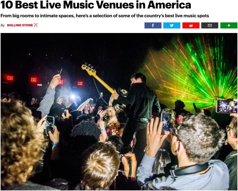 APTBS's tweet photo. Wicked! @rollingstone featured the most kick ass live band in America at @brooklynsteel in their 10 Best Live Music Venues in Americaโs #kickassband #rollingstonemagazine #brooklynsteel #humilityisoverrated https://t.co/TFi0ATcW6j