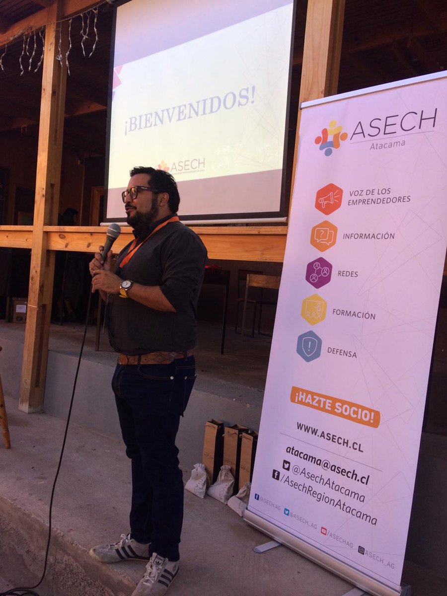 AsechAtacama's tweet image. Ya le dimos el vamos a la II Cumbre #ASECH Atacama con toda la energía!! #Emprendedores #redes #networking @ASECH_ag @mentoresatacama
