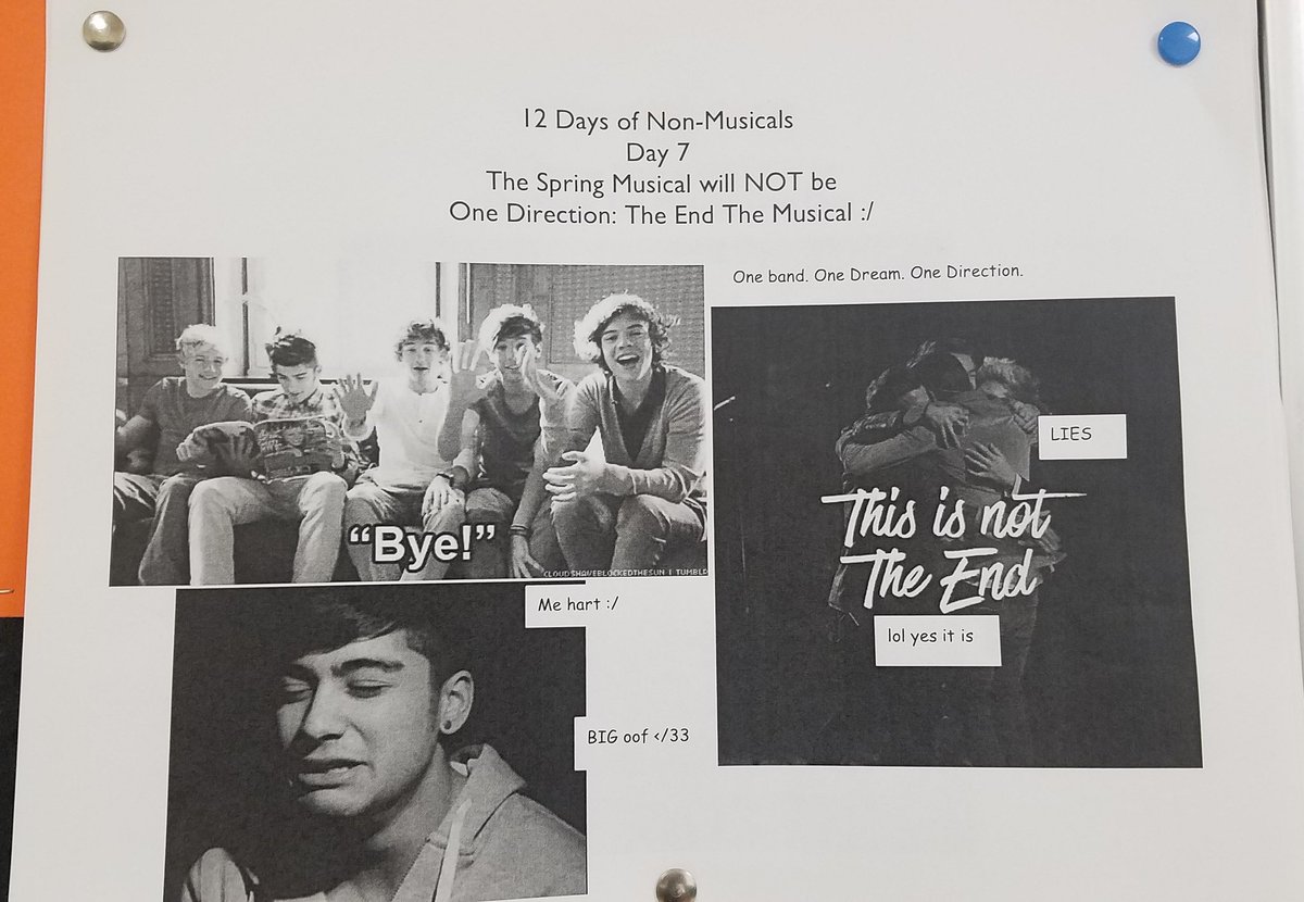 LOThespians's tweet photo. Pardon the misprint, this is Day 9 of not the musical! https://t.co/uL7zlx8zQ3