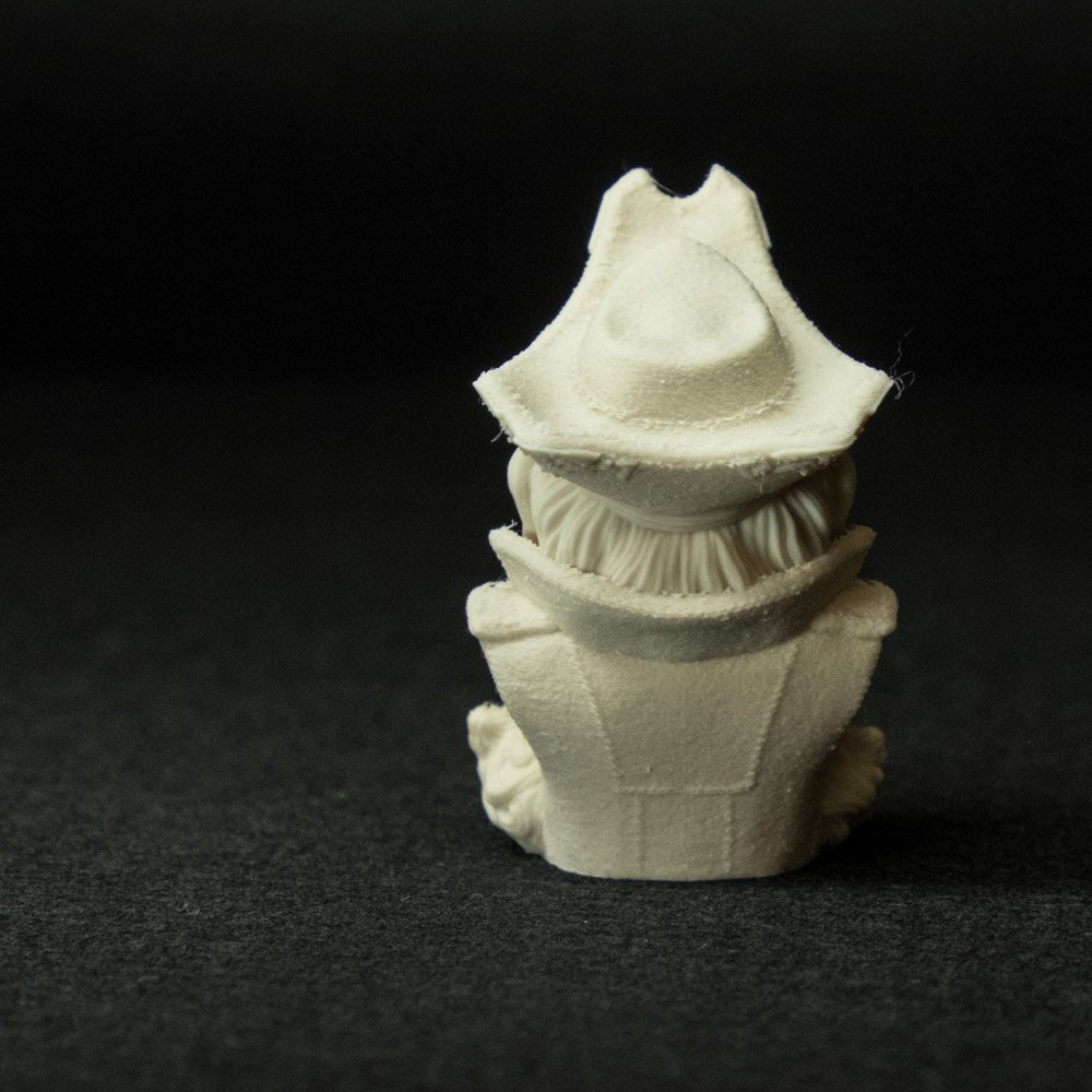Check out Captain Grey Beard. A highly detailed model commissioned with Ben Dansie. You can see the stitching and texture of the fabric! No supports needed when printed at 100%. The first print is with <a href="/Fiberlogy_3D/">Fiberlogy - filaments</a> Mineral PLA from <a href="/Wolfworks3D/">Wolfworks 3D</a> DL Here: greybeard3d.com/captain-grey-b…