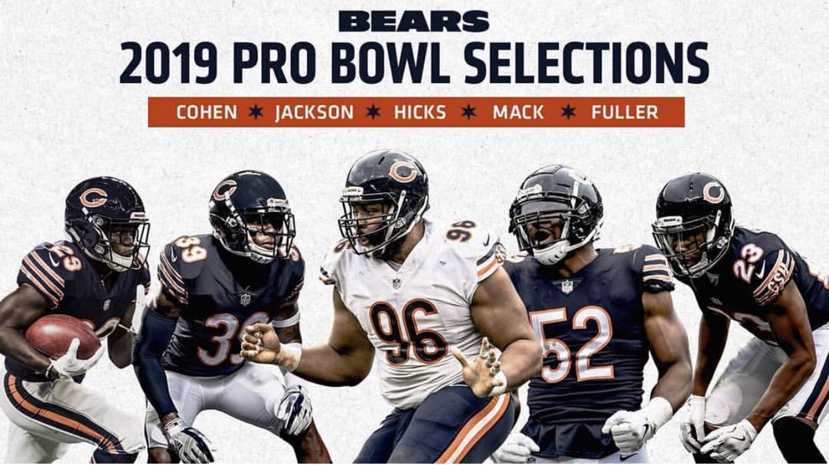 I Just Wanna Thank God And My Teammates, Coaches And Everybody In The Chicago Bears Organization Also The Greatest Fans In The World 
#BearDown🐻