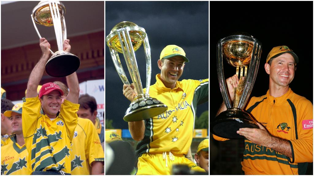 1999 WC
2003 WC
2007 WC

Happy Birthday To Former Australian Captain, Ricky Ponting! 