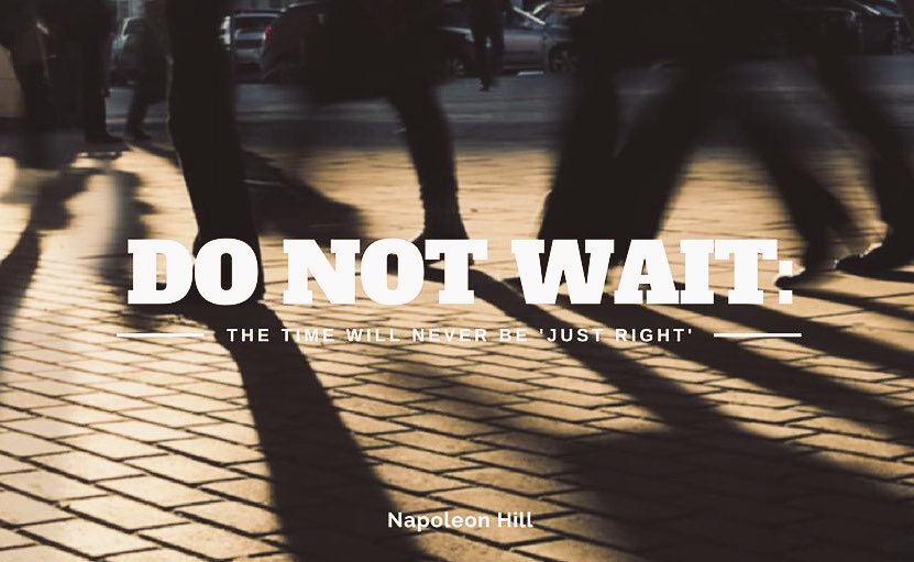 #DoNotWait