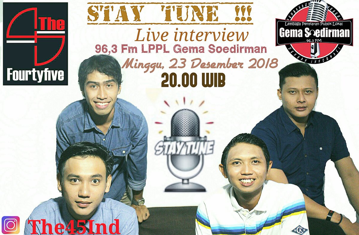 Join yuuk minggu besok di #Radiogemasoedirman . Yang penasaran, mau req, tanya2 atau bahkan dateng ke studio juga gpp 😊. #dirgahayupurbalingga #purbalingga188 #music #musician #band <a href="/Purbalingga_ID/">Lik Min Moe</a> <a href="/PurbalinggaINA/">Purbalingga Wisata</a> <a href="/PbgUpdate/">Purbalinggaku</a>