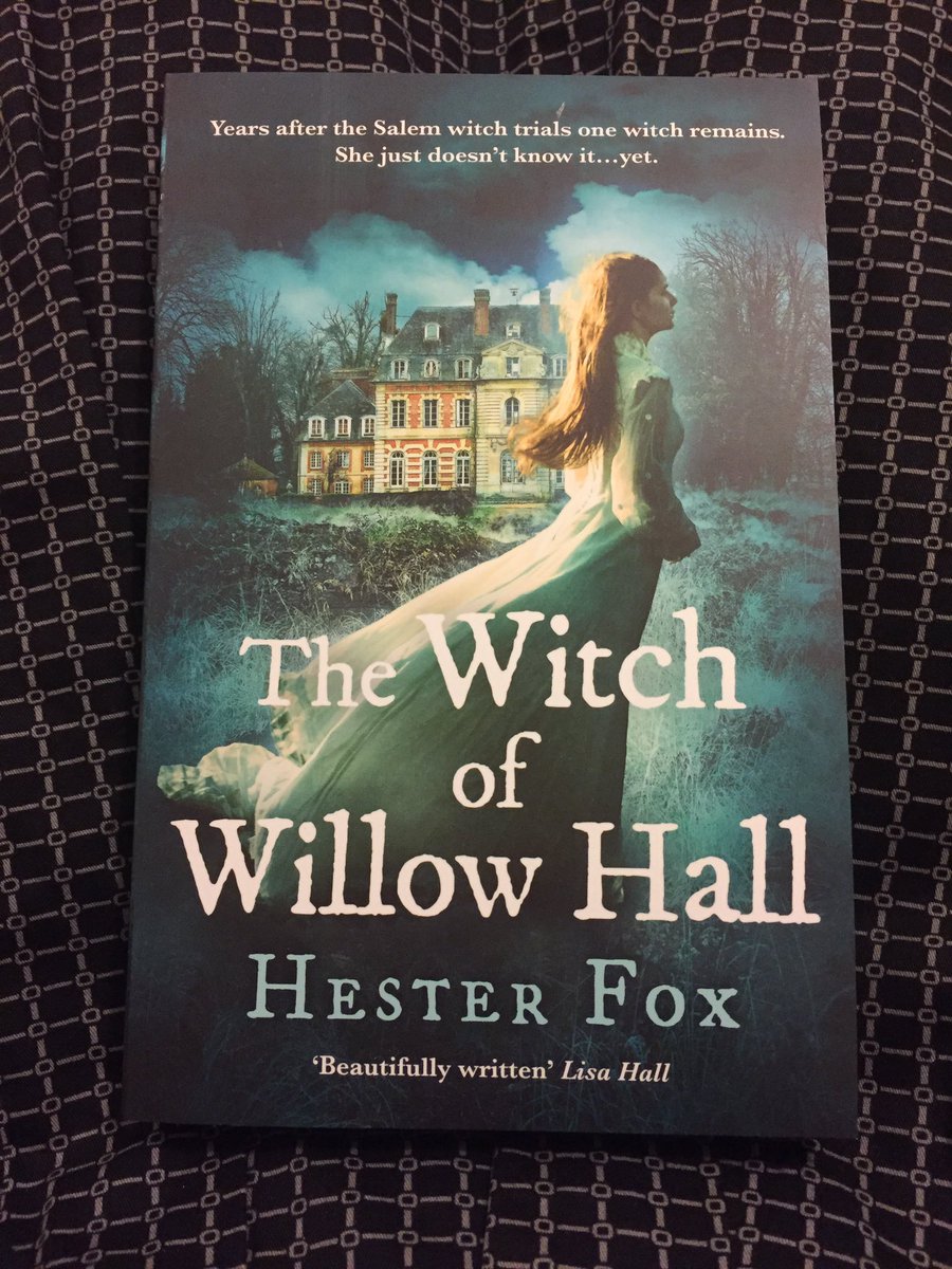 thebooktrailer's tweet photo. Oooh creepy gothic #bookpresent from a friend. About the #salemwitchtrials Looking forward to this over the hols! @HesterBFox @HQstories https://t.co/4n4f46zy1R