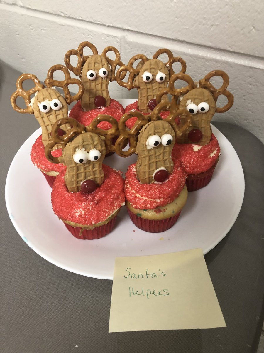 StephaniePecar1's tweet photo. The 8th graders in #FACS class at PKMS outdid themselves!!!  Judges had a tough time!! #cupcakewars #STEAM @PK_Knighthawks @PKMS_Principal @CoriHustedt @CarynScroggs https://t.co/3hQSqekGCQ