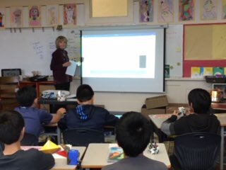 sophia_burnaby's tweet photo. Financial Literacy at Franklin School! A branch 06 staff member enjoys working with students as they share their experiences during a stock market project. As a credit union, financial education is a key cooperative principle #FinancialLiteracy #MakeGoodMoney @Vancity https://t.co/7CvUP9qkUd