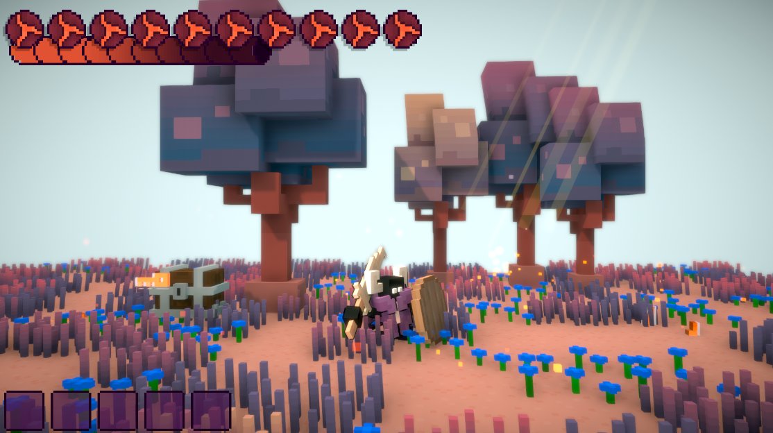 ember_world_'s tweet photo. Hey Guys, I hope everyone is fine today. I got some new stuff to show after a long time. I was busy polishen(I'm still polishing) the controlls. I want smooth and good feeling controlls.

UI
New character
Inventory

#indiegamedev #gamedev #voxelart #voxel #indiedev #pixelart https://t.co/Ti8MUSIcZl