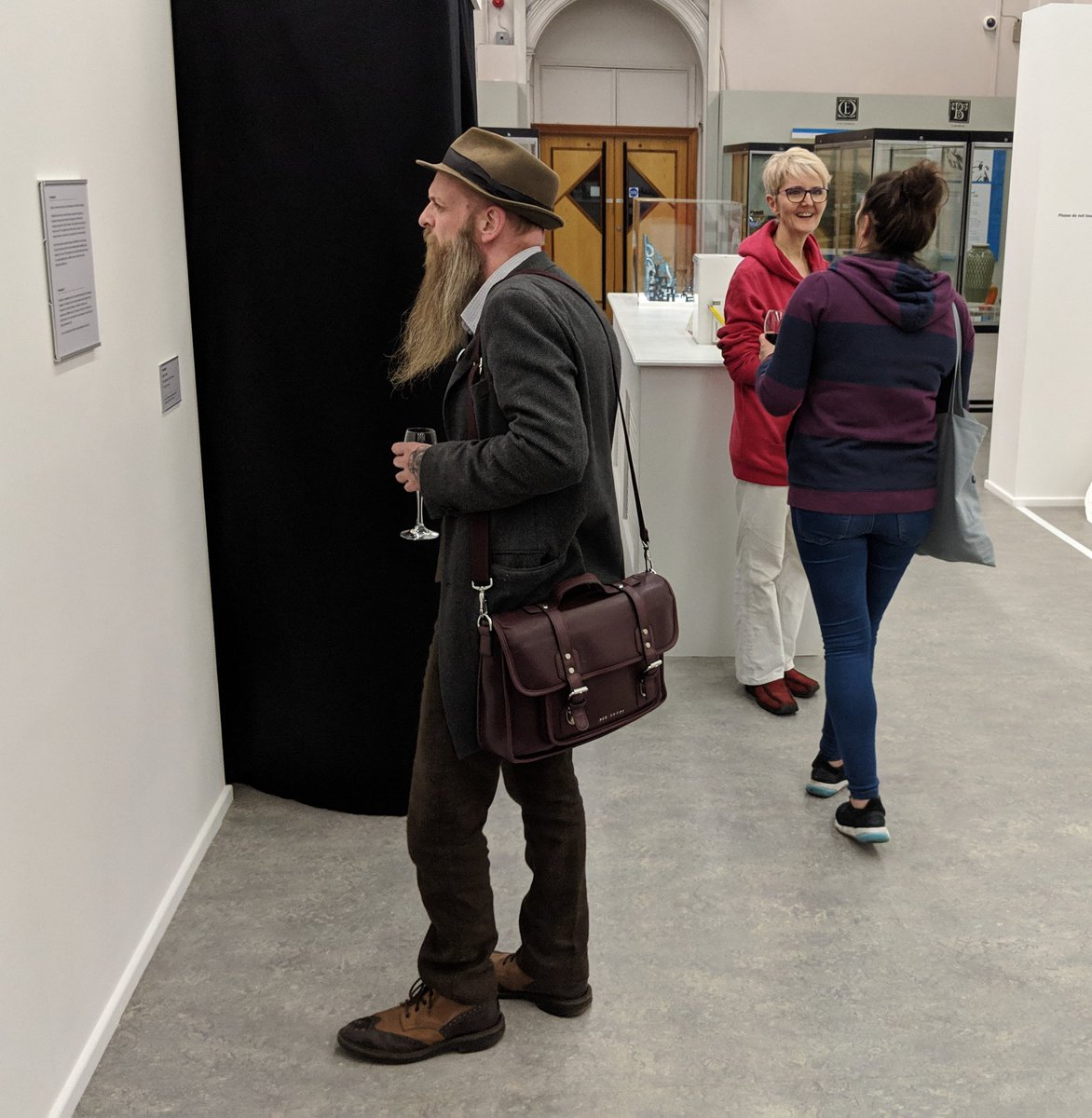 Emmalloydart's tweet image. Photo collection number two from my PV of #beyondthelinear @SalfordMuseum (including pictures of the large scale works produced with the brilliant &amp;amp; locally based fabricators @M3inds  and the lovely team who joined us for the evening from @SalfordNow ).