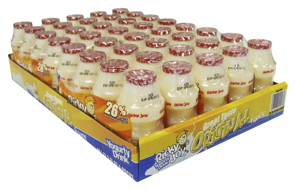 TodosMarket's tweet photo. Ricky Joy® is a great, sweet-tasting Yogurty Drink made from premium quality ingredients that have been cultured and processed with the best technology the world has to offer. Great for family day trips, at sporting events, and in school lunchboxes in assorted flavors. #Todos https://t.co/Q1o9yuU5v8