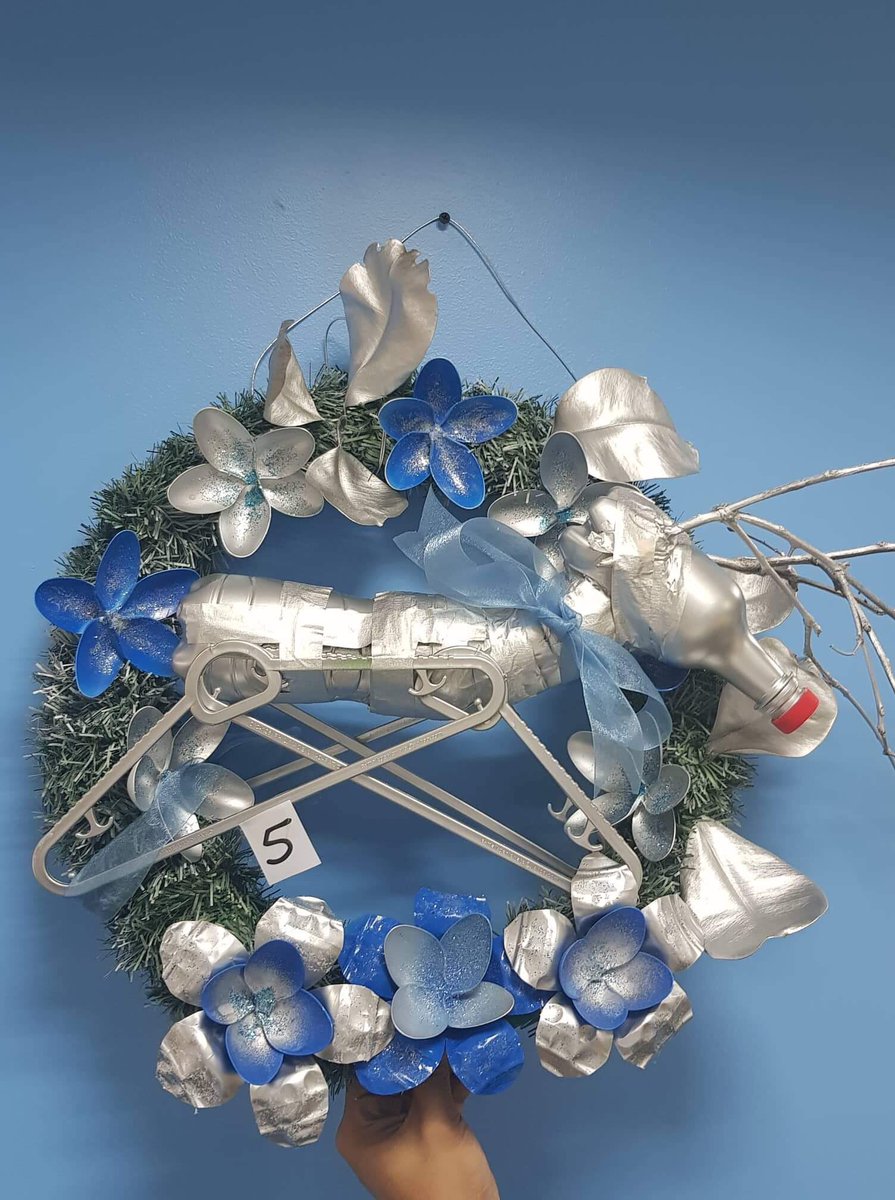 MDCSentinels's tweet photo. Presenting the winners of the Christmas Wreath making contest! 🎄🎄🎄 Congratulations and Great Job! @BerniceGarcia @drei0919 @lawithlanchie @EstradaEspie @granpappyflash @joe_farrell21 @Hylandr_ATT #UniversalSignIn https://t.co/kwToHut0ER